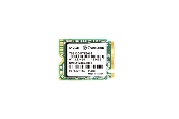 Transcend TS512GMTE300S MTE300S SSD Interno M.2 2230 NVMe PCIe Gen3 x4 512GB 3D TLC NAND 2000 MB-s