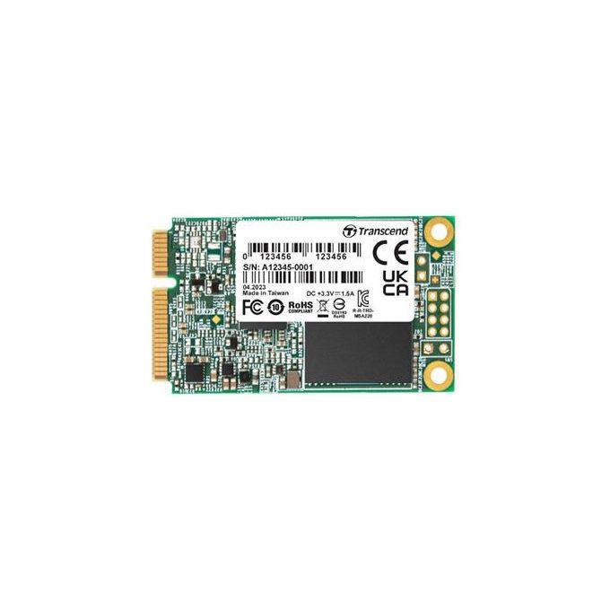 Transcend TS64GMSA220S 220S SSD mSATA 64GB SATA III 3D NAND 550 MB-s