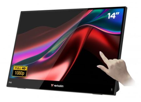 verbatim-32400v-monitor-portatile-touchscreen-14-ips-fhd-u Verbatim 32400V Monitor Portatile Touchscreen 14'' IPS FHD USB-C Ultraleggero Nero