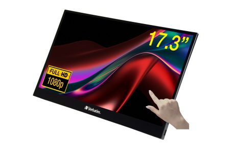 verbatim-49593-pmt-17-monitor-portatile-touch-173-full-hd Verbatim 49593 PMT-17 Monitor Portatile Touch 17,3'' Full HD IPS LCD AMD FreeSync Altoparlanti colore Nero