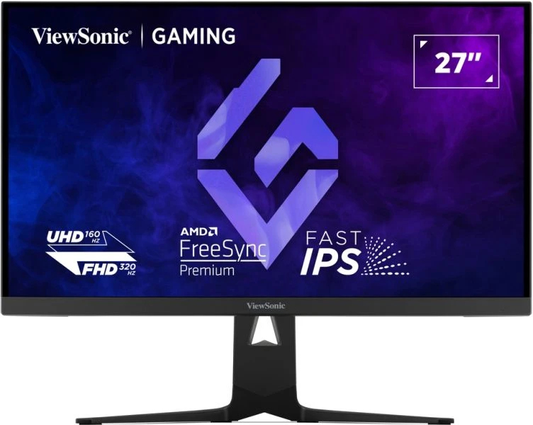 ViewSonic Monitor Gaming XG275D1-4K 27'' UHD 4K 0.5ms HDMI 2.1 FreeSync G-Sync Nero