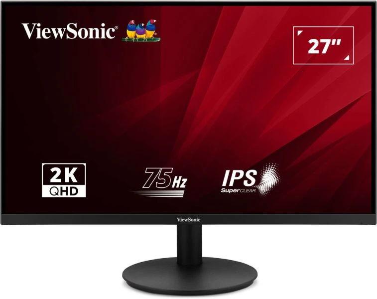 Viewsonic VA2708-2K-HD-2 Monitor PC 27'' 2560 x 1440 Pixel IPS LED HDR10 75 Hz colore Nero
