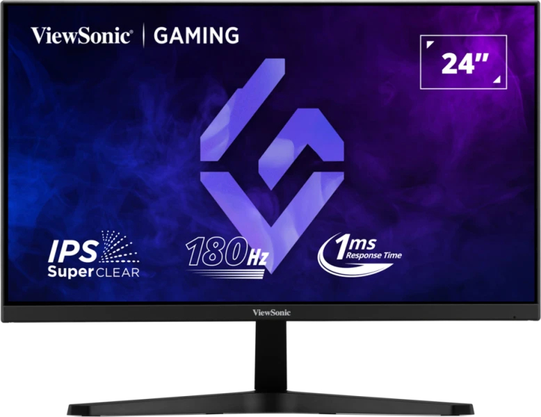 Viewsonic VX24G1-HD Monitor Gaming Full HD 24 pollici 180Hz 1 ms Nero