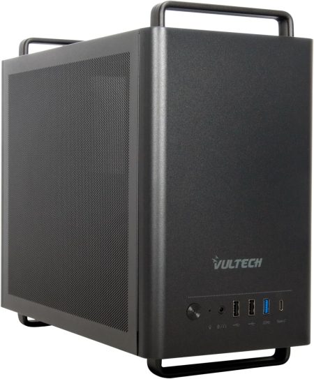 vultech-case-micro-atx-vco-m1059-n-con-1x-type-c-1x-usb-3-0 Vultech Case Micro-Atx VCO-M1059-N CON 1X Type-C 1X USB 3.0 + 2X USB 2.0 Nero
