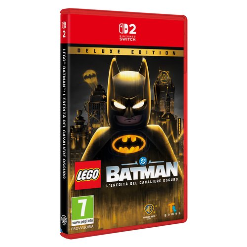 WARNER BROS LEGO Batman L'eredita' del Cavaliere Oscuro Deluxe Edition Nintendo Switch 2 3 giorni accesso anticipato Collezione Eredita' Collezione de
