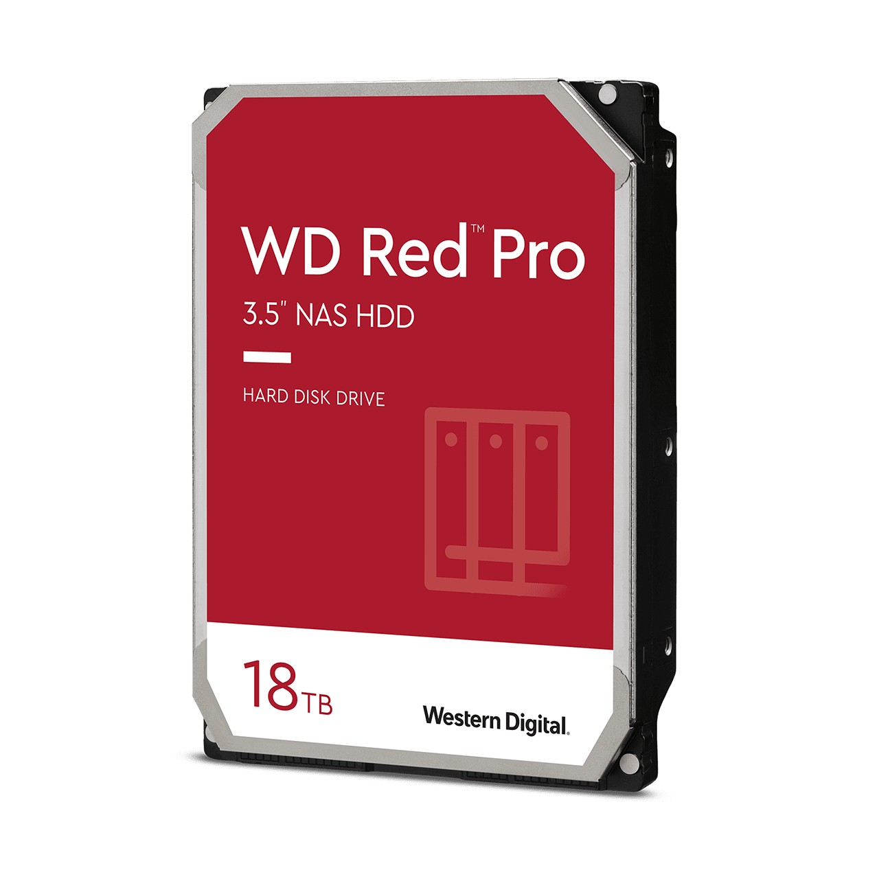 WD WD181KFGX Red Pro Hard Disk Interno 3.5'' NAS 18TB SATA 7200rpm Cache 512MB CMR