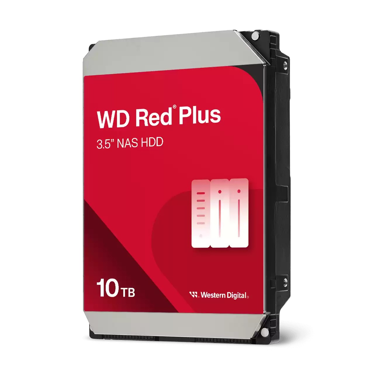 Western Digital Disco Rigido Interno Red Plus WD100EFGX 10 TB 7200 RPM 3.5'' Serial ATA III