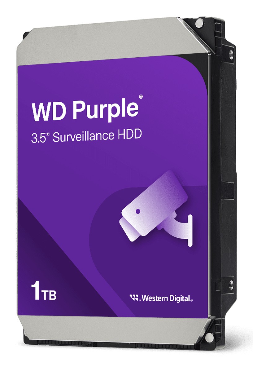 Western Digital WD11PURZ WD Purple Disco Rigido 1 TB 64 MB Cache S3 colore Nero