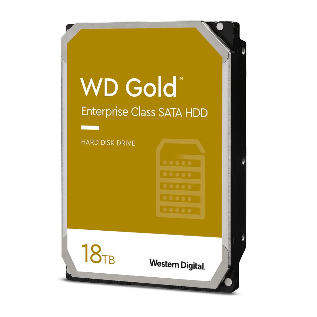 Western Digital WD181KRYZ Gold Hard Disk Interno 3.5'' 18TB SATA 6Gb-s 7200 rpm 512MB HelioSeal Enterprise