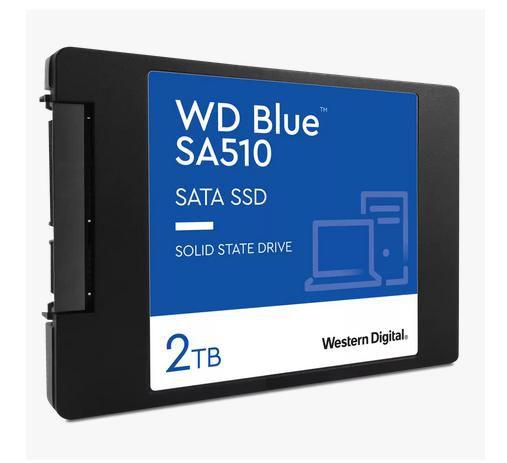 Western Digital WDS200T3B0A Blue SA510 SSD Interno 2.5'' SATA III 2000 GB 560 MB-s 3D NAND