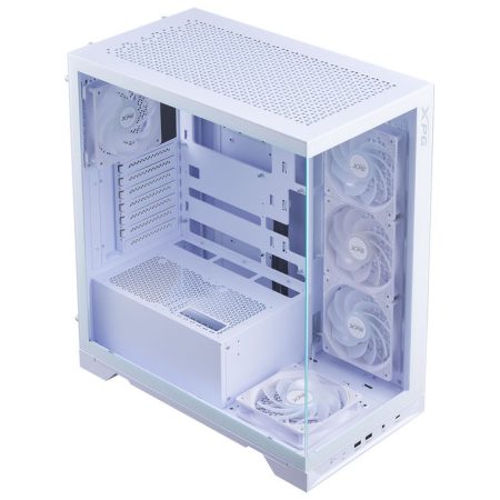 xpg-75261590-invader-x-btf-midi-tower-con-supporto-atx-micro XPG 75261590 Invader X BTF Midi Tower con supporto ATX micro ATX Mini-ATX e vetro temperato colore Bianco