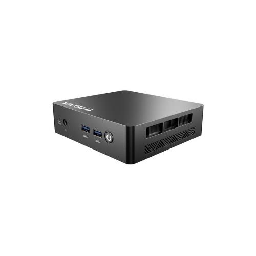 Yashi NY338 NUCKY Mini PC Intel N100 16 GB DDR4 512 GB SSD Wi-Fi 6 HDMI 2x Type-C Windows 11 Pro colore Nero