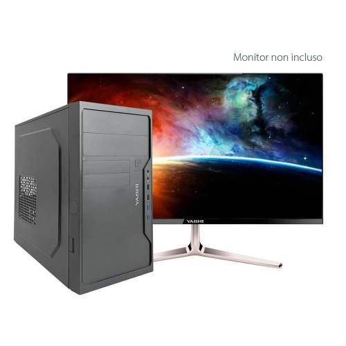 Yashi YY51551 PC Desktop Intel Core Ultra 5 225 8GB RAM 512GB SSD Windows 11 Pro Nero